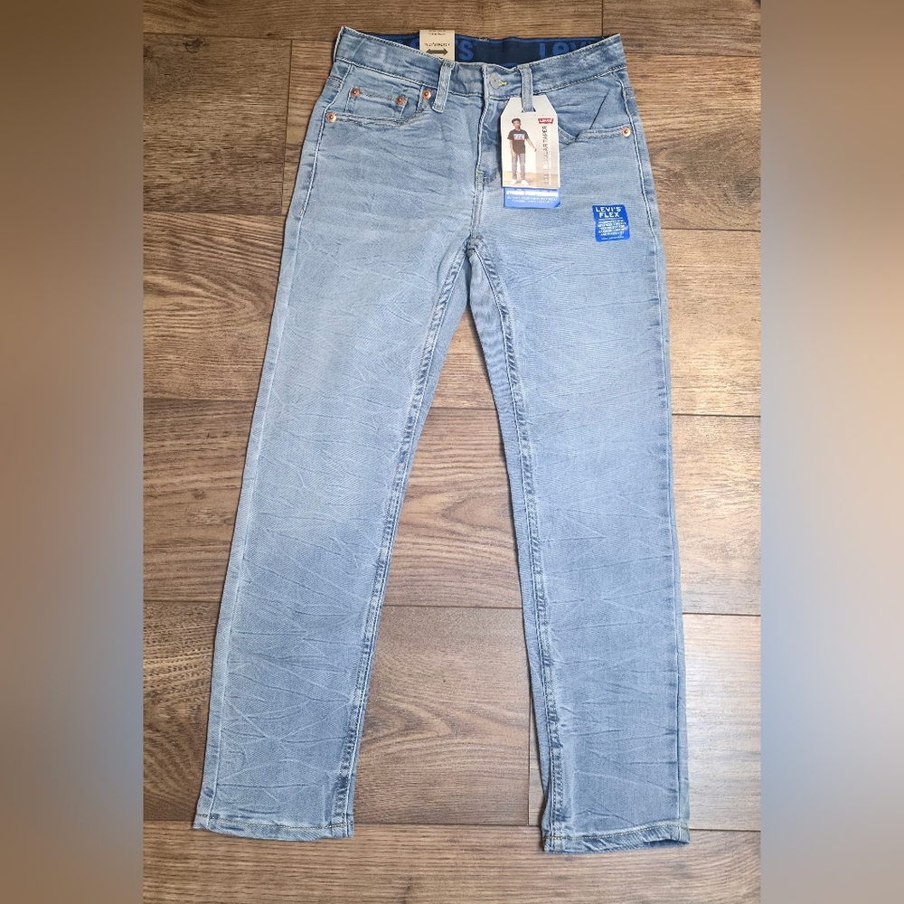 Levi's Youth Boy's Light Blue Skinny Jeans Size 10 Regular 25x26